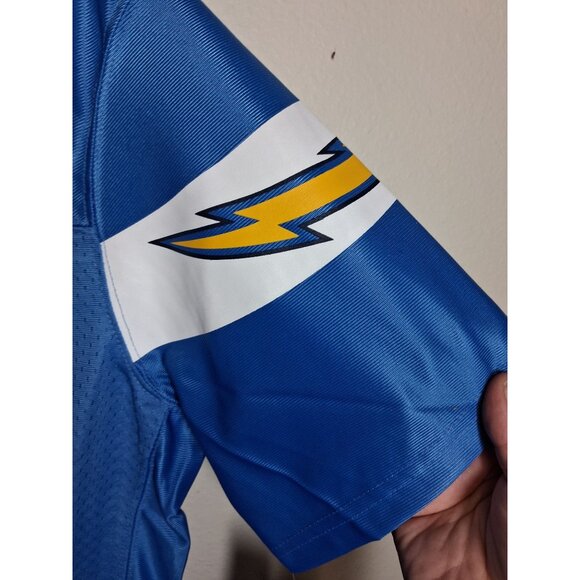 NWT NFL Pro Line Los Angeles Chargers Jersey Blank Women's Size Medium Blue - Picture 8 of 12